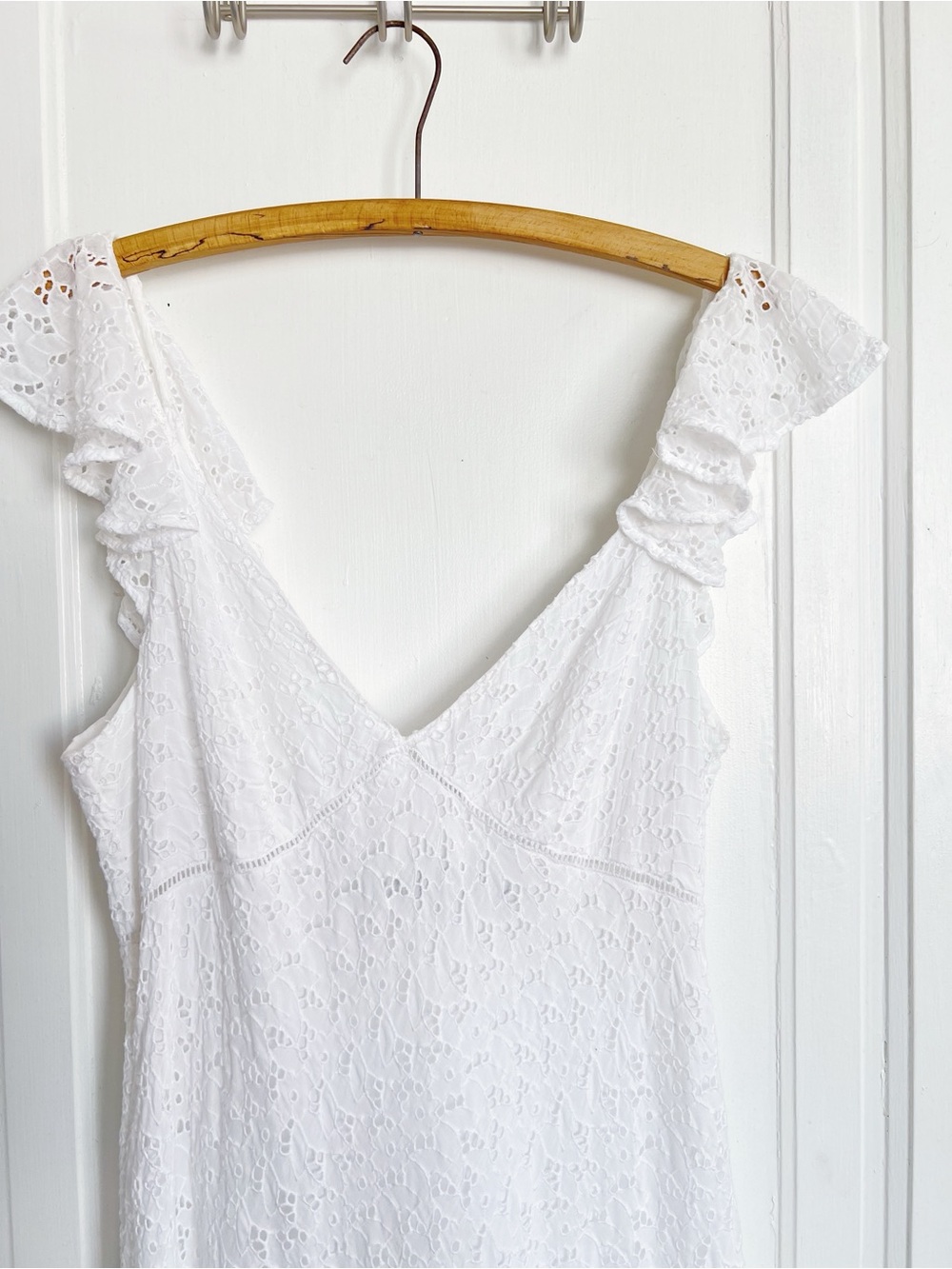 Polo Ralph Lauren • Embroidered Eyelet Cotton Dress white broderie anglaise - Picture 5 of 15